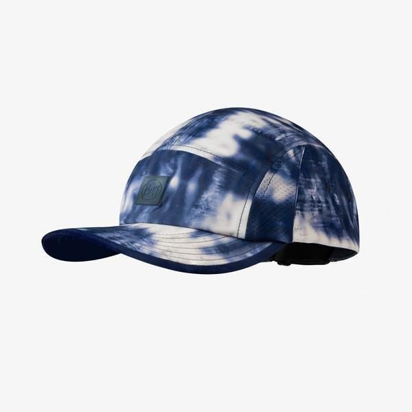 Czapka z daszkiem dla dorosłych Buff 5 Panel Go Cap. Białe czapki męskie Buff, na lato, bez wzorów, z elastanu, sportowe. Za 134.90 zł.