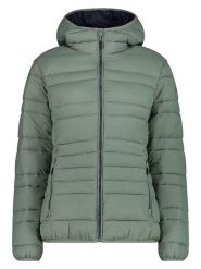 Cmp Kurtka pikowana w kolorze zielonym rozmiar: 38. Zielone kurtki damskie CMP, bez wzorów, bez kaptura. Za 205.93 zł.