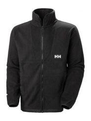 Helly Hansen Kurtka polarowa "Yu" w kolorze czarnym rozmiar: M. Czarne kurtki męskie Helly Hansen, m, bez wzorów, z polaru, bez kaptura. Za 175.67 zł.