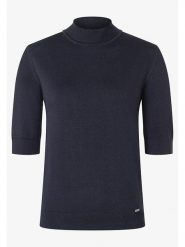 More & More Sweter w kolorze granatowym rozmiar: 38. Niebieskie golfy damskie MORE & MORE, s, bez wzorów, z wiskozy, bez ramiączek. Za 130.50 zł.