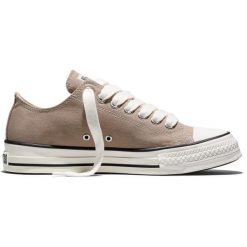 Buty sportowe Converse Chuck Taylor Throwback. Brązowe buty sportowe na co dzień damskie Converse, z materiału, bez zapięcia. Za 590.00 zł.