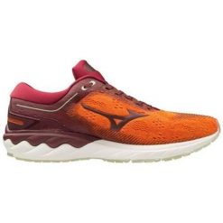 Buty do biegania męskie Mizuno Wave Skyrise. Brązowe obuwie do biegania damskie Mizuno, mizuno wave. Za 676.00 zł.