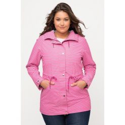Damskie Kurtka z funkcją ochrony HYPRAR paski nieprzemakalna kaptur. Czerwone kurtki damskie Ulla Popken, plus size, bez wzorów, z materiału, bez kaptura. Za 699.99 zł.