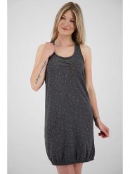 Alife and kickin Sukienka "Cameron" w kolorze antracytowym rozmiar: XS. Czarne sukienki damskie Alife and Kickin, na co dzień, xs, bez wzorów, sportowe, bez kołnierzyka, bez ramiączek, mini, proste. Za 60.99 zł.