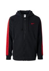 Kurtka męskie Nike Sportswear czarny. Czarne kurtki męskie Nike, l, bez wzorów, z materiału, sportowe, bez kaptura. Za 500.15 zł.