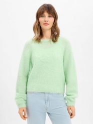 American vintage Sweter z dzianiny z zawartością alpaki Kobiety zielony, M. Zielone swetry klasyczne damskie American vintage, m, z dzianiny, bez kołnierzyka. Za 549.95 zł.