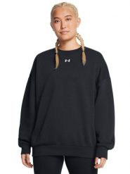 Under Armour Bluza "Rival" w kolorze czarnym rozmiar: S. Czarne bluzy bez kaptura damskie Under Armour, s. Za 127.95 zł.
