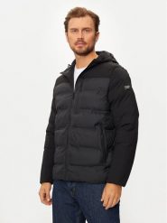 KARL LAGERFELD Kurtka puchowa 505029 544596 Czarny Regular Fit. Czarne kurtki męskie Karl Lagerfeld, m, bez wzorów, z puchu, bez kaptura. Za 1,009.00 zł.