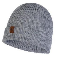 Czapka Zimowa dla dorosłych Buff Knitted Hat. Szare czapki męskie Buff, na zimę, bez wzorów. Za 98.99 zł.