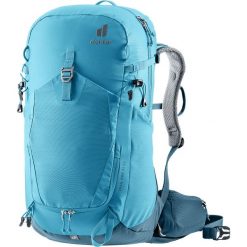 Plecak damski Deuter Trail Pro 31 SL. Niebieskie plecaki damskie Deuter, bez wzorów, z materiału. Za 826.09 zł.