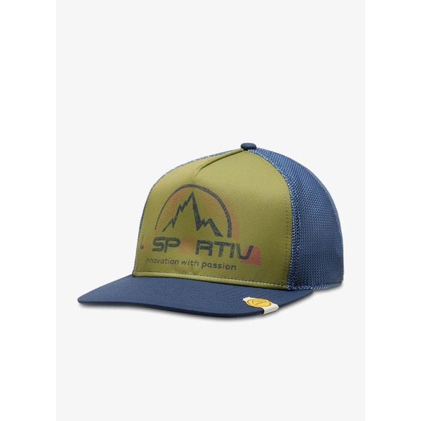 Czapka z daszkiem La Sportiva LS Trucker. Zielone czapki męskie La Sportiva, bez wzorów. Za 135.99 zł.