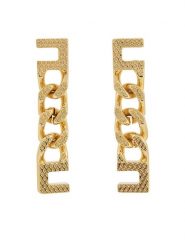 Elisabetta Franchi Kolczyki OR-13K-46E2-V210 Złoty. Żółte kolczyki damskie Elisabetta Franchi, metalowe. Za 719.99 zł.