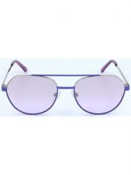 Guess Okulary przeciwsłoneczne unisex w kolorze fioletowym rozmiar: 53. Różowe okulary przeciwsłoneczne damskie Guess. Za 239.40 zł.