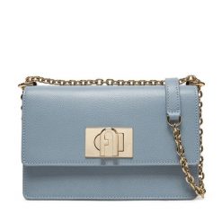 Torebka Furla. Szare torebki klasyczne damskie Furla, bez wzorów, wizytowe, bez kołnierzyka, bez ramiączek. Za 1,029.00 zł.