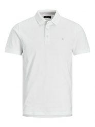 Jack & Jones Koszulka polo "Paulos" w kolorze białym rozmiar: XL. Białe koszulki polo męskie Jack & Jones, xl, bez wzorów, z bawełny, bez ramiączek. Za 109.78 zł.