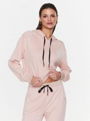 Liu Jo Sport Bluza TA3109 J6182 Różowy Regular Fit. Czerwone bluzy bez kaptura damskie Liu Jo Sport, xl, bez wzorów, z wiskozy, bez ramiączek, bez kaptura. Za 299.99 zł.