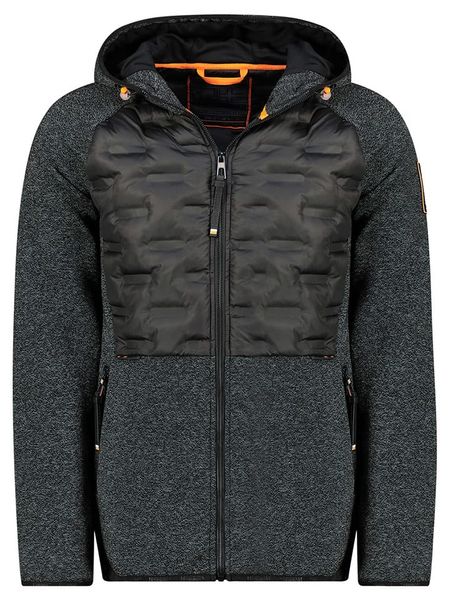 Geographical Norway Kurtka polarowa "Boronto" w kolorze czarnym rozmiar: XL. Czarne kurtki męskie Geographical Norway, xl, bez wzorów, z polaru, bez kaptura. Za 200.13 zł.