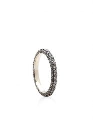 Pandora Srebrny pierścionek z cyrkoniami rozmiar: 60. Szare pierścionki damskie Pandora, z cyrkonią, srebrne. Za 347.95 zł.