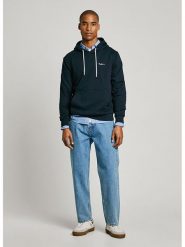 Pepe Jeans Bluza w kolorze granatowym rozmiar: L. Niebieskie bluzy z kapturem męskie Pepe Jeans, l, z bawełny. Za 158.10 zł.