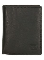 Beagles Skórzany portfel w kolorze czarnym - 8,6 x 10,2 x 1 cm rozmiar: onesize. Czarne portfele męskie Beagles, bez wzorów, z materiału. Za 39.99 zł.