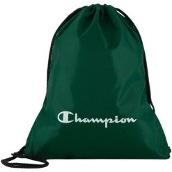 Torba Na Buty Satchel Jeden Rozmiar. Zielone torebki klasyczne damskie CHAMPION, bez wzorów, z materiału, z nadrukiem, bez dodatków. Za 39.99 zł.