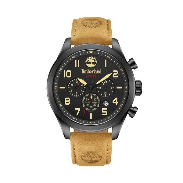 Zegarek Męski Timberland TDWGF0009701. Czarne, analogowe zegarki męskie Timberland, ze stali. Za 890.15 zł.