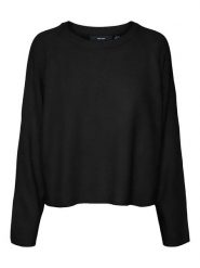 Vero Moda Sweter w kolorze czarnym rozmiar: S. Czarne swetry klasyczne damskie Vero Moda, s, bez kołnierzyka. Za 70.24 zł.