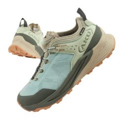 Buty sportowe trekkingowe damskie Aku Omina Gore-tex lekkie. Niebieskie obuwie trekkingowe damskie Aku, na zimę. Za 757.95 zł.