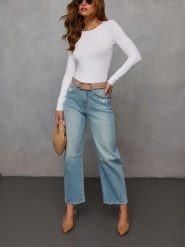 LA Angels Koszulka w kolorze białym rozmiar: S. Białe bluzki damskie LA Angels, s, bez wzorów, bez kołnierzyka, bez ramiączek. Za 113.99 zł.