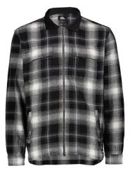 Quicksilver Kardigan "Quarrywood" w kolorze czarno-szarym rozmiar: XL. Czarne kardigany męskie QUICKSILVER, xl, bez wzorów, bez kołnierzyka. Za 148.61 zł.