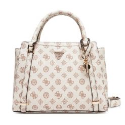 Torebka Guess. Białe torebki klasyczne damskie Guess, z aplikacjami, bez dodatków. Za 469.99 zł.