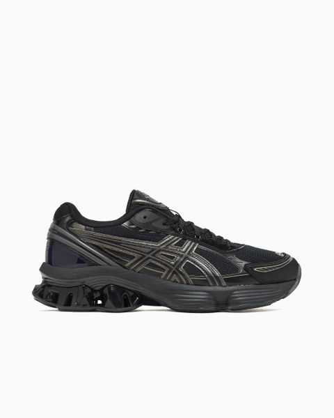 Buty sportowe męskie ASICS Gel-Kinetic Fluent. Czarne buty sportowe na co dzień męskie Asics, bez zapięcia, trekkingowe. Za 523.95 zł.