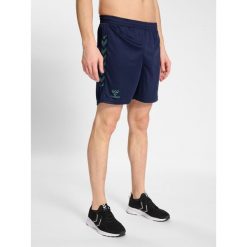 Szorty Hummel HmlStaltic. Niebieskie szorty męskie HUMMEL, xl, z dżerseju, na fitness i siłownię. Za 114.00 zł.