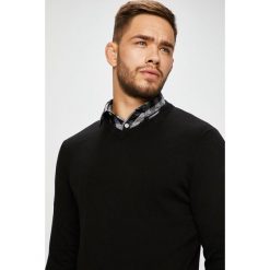 Jack & Jones - Sweter. Szare swetry męskie Jack & Jones, m, bez wzorów, z bawełny, bez kołnierzyka. Za 119.90 zł.