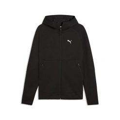 Męska dopasowana bluza z kapturem z zamkiem na całej długości PUMATECH Elevated. Czarne bluzy z kapturem męskie Puma, na jesień, l, z bawełny. Za 329.00 zł.