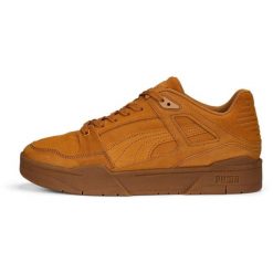 Buty sportowe męskie Puma SLIPSTREAM SUEDE. Brązowe buty sportowe na co dzień męskie Puma, bez zapięcia. Za 590.00 zł.