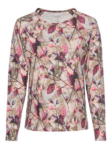 Camel Active Koszulka w kolorze beżowo-jasnoróżowym rozmiar: M. Brązowe bluzki damskie Camel Active, m, bez wzorów, z bawełny, bez kołnierzyka. Za 86.99 zł.