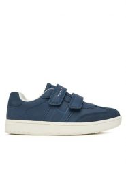 Tommy Hilfiger Sneakersy T1X9-34342-1269 S Granatowy. Niebieskie buty sportowe chłopięce Tommy Hilfiger, bez wzorów, ze skóry, bez zapięcia. Za 349.99 zł.