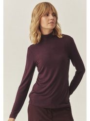 TATUUM Koszulka "Greenwich" w kolorze bordowym rozmiar: L. Czerwone bluzki damskie Tatuum, l, bez wzorów, z kaszmiru, bez kołnierzyka. Za 118.56 zł.