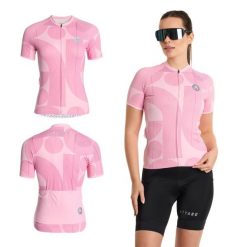 Koszulka rowerowa damska ATTABO Vites WMNS. Czerwone topy sportowe damskie ATTABO, na lato, l, bez wzorów, z elastanu, bez ramiączek. Za 130.00 zł.