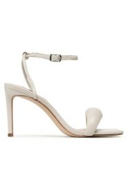 Steve Madden Sandały Entice SM11001844-02002-253 Beżowy. Brązowe sandały damskie Steve Madden, bez wzorów, ze skóry, bez obcasa, na szpilce. Za 329.99 zł.