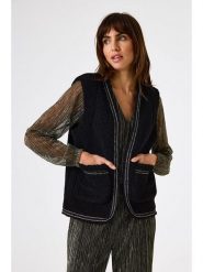 Garcia Kamizelka w kolorze czarnym rozmiar: S. Czarne kamizelki damskie Garcia, s. Za 144.58 zł.