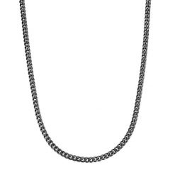 True Rebels Naszyjnik ze Stali Nierdzewnej w czarnym Naszyjniki 1 ct Męskie. Czarne biżuteria dla mężczyzn True Rebels, ze stali. Za 159.99 zł.