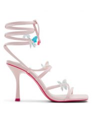 CALL IT SPRING Sandały w kolorze jasnoróżowym na szpilce rozmiar: 39. Różowe sandały damskie Call It Spring, z aplikacjami, bez obcasa, na koturnie. Za 126.99 zł.