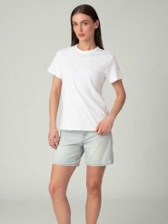 Muchachomalo Koszulka w kolorze białym rozmiar: L. Białe bluzki damskie Muchachomalo, l, bez wzorów, z bawełny, bez kołnierzyka. Za 52.99 zł.