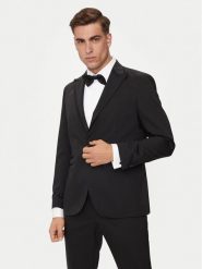 KARL LAGERFELD Marynarka 155287-543004 Czarny Slim Fit. Czarne marynarki męskie Karl Lagerfeld, bez wzorów, z syntetyku. Za 1,419.00 zł.