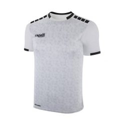 Koszulka piłkarska męska Capelli Cs III Block. Białe t-shirty sportowe męskie CAPELLI SPORT, m, bez ramiączek, do piłki nożnej. Za 119.99 zł.