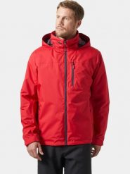 Kurtka Żeglarska Męska Helly Hansen Crew HD Midlayer 2. Czerwone kurtki męskie Helly Hansen, m, bez wzorów, z materiału, bez kaptura. Za 599.20 zł.