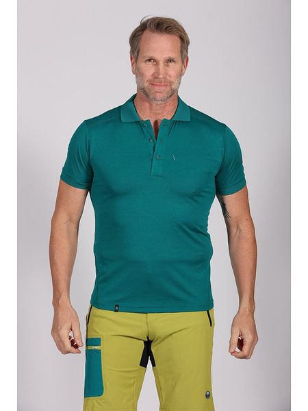 Maul Sport Funkcyjna koszulka polo "Gaigerkopf 4 fresh" w kolorze turkusowym rozmiar: 58. Niebieskie koszulki polo męskie Maul Sport, bez wzorów, z materiału, bez ramiączek. Za 126.99 zł.