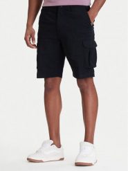 Quiksilver Szorty materiałowe MW Cargo EQYWS03912 Czarny Regular Fit. Czarne szorty męskie Quiksilver, bez wzorów, z bawełny. Za 219.99 zł.
